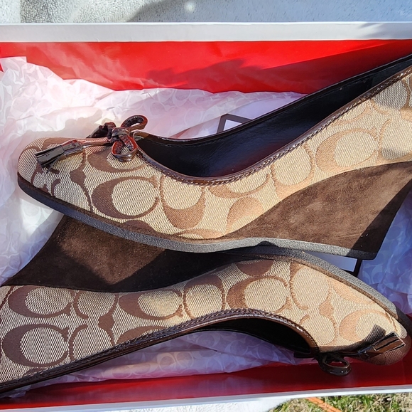 Coach wedge shoes - Picture 2 of 6